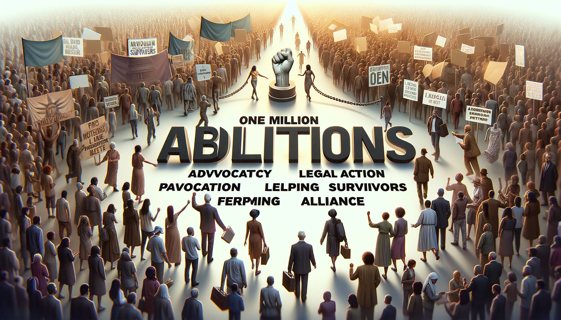 Advocacy, legal action, partnerships, and survivor impact